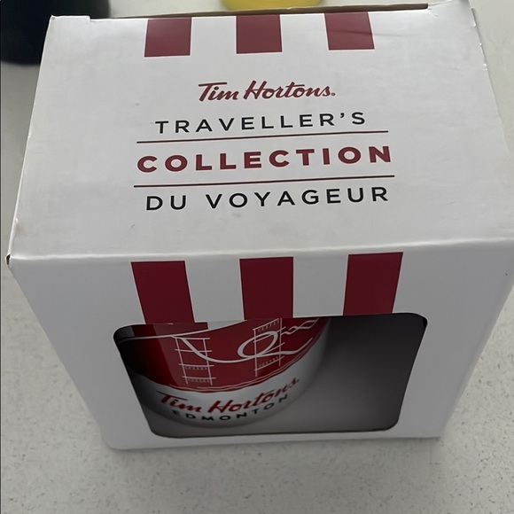 Tim Hortons Edmonton Red Mug - Picture 2 of 3